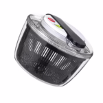 Uscator Manual pentru Salata si Verdeturi, Flippy, Plastic, 16x15x21 cm, Capacitate 3L, Negru - imagine 6