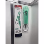 Ustensila bucatarie 4 in 1 pentru taiat si decorat fructe Flippy, material inox si plastic, compact, 28x6.2 cm, verde - imagine 10