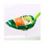 Ustensila bucatarie universala tip frunza, material ABS, creativa, design unic si modern, 30x9.5 cm, verde - imagine 3