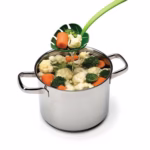 Ustensila bucatarie universala tip frunza, material ABS, creativa, design unic si modern, 30x9.5 cm, verde - imagine 8