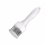 Ustensila pentru fragezit carnea, cu 21 de tije ascutite din inox 304, 20 cm, alb - imagine 2