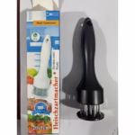 Ustensila pentru fragezit carnea, cu 21 de tije ascutite din inox 304, 20 cm, negru - imagine 5