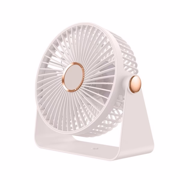 Ventilator 2in1, Flippy, de Masa/de Perete, Incarcare USB, 3.7 V, 4.5 W, 1200 mAh, 17.5 x 17 x 7.6 cm, Alb - imagine 5