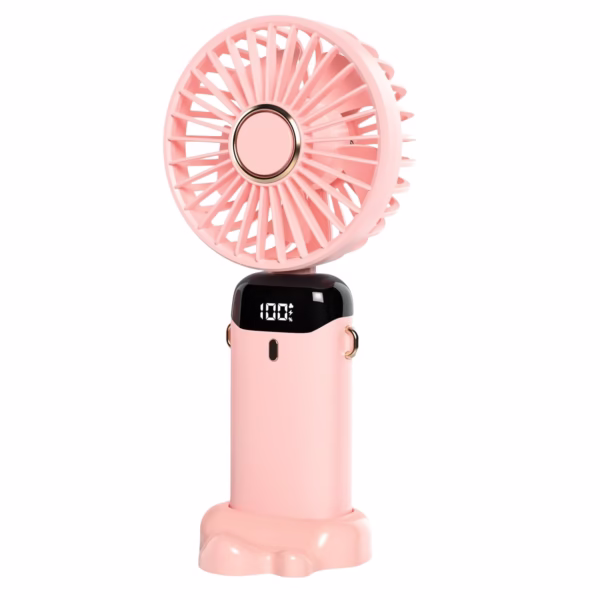 ventilator-ultra-portabil-cu-aromaterapie-flippy-3-in-1-de-mana-de-birou-de-gat-5-trepte-de-viteza-i-main-65cb40434e9d8 Ventilator Ultra Portabil cu Aromaterapie, Flippy, 3 in 1, de Mana, de Birou, de Gat, 5 Trepte de Viteza, Incarcare USB, Autonomie 12h, Pliabil, cu Ecran LCD, Roz - imagine 1