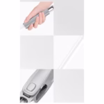 Mop Plat, Flippy, cu Sistem de Stoarcere, 4 Lavete Incluse, Lungime Telescopica 140 cm, Argintiu - imagine 3