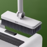 Set curatenie 3 in 1 Matura Faras si Razuitor, Flippy, Matura cu Perii Moi, Faras cu sistem de Inchidere, cu Razuitor de Podea, Alb - imagine 8