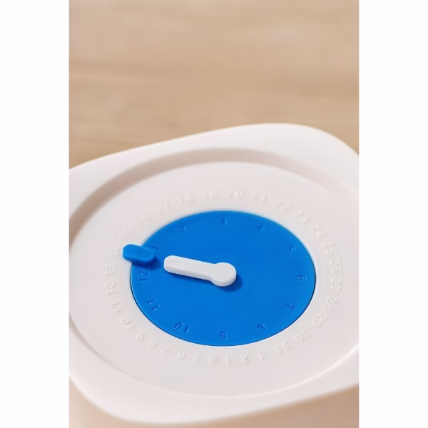 Borcan din Sticla de Inalta Calitate, Flippy, Capac Ermetic, Uz Casnic, Depozitarea Condimentelor sau a Alimentelor Umede si Uscate, 1000 mL, 10x10x15.5 cm, Alb - imagine 4