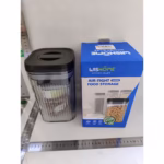 Cutii de Depozitare Alimente, Flippy, Set din 2 Cutii de Tip Container de 0.8 si 1.3 l, Recipiente pentru Cereale in Bucatarie, Transparente cu Capac Negru - imagine 2