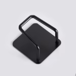 Organizator bucatarie Flippy cu adeziv, carlig-suport pentru burete, accesorii bucatarie, 5x5x3,5 cm, otel inoxidabil, negru - imagine 6