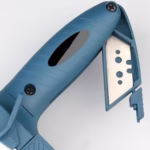 Instrument Manual pentru Bricolaj, Flippy, Ruleta Incorporata, Taiere Gips si Carton, 23x7 cm, Albastru - imagine 8