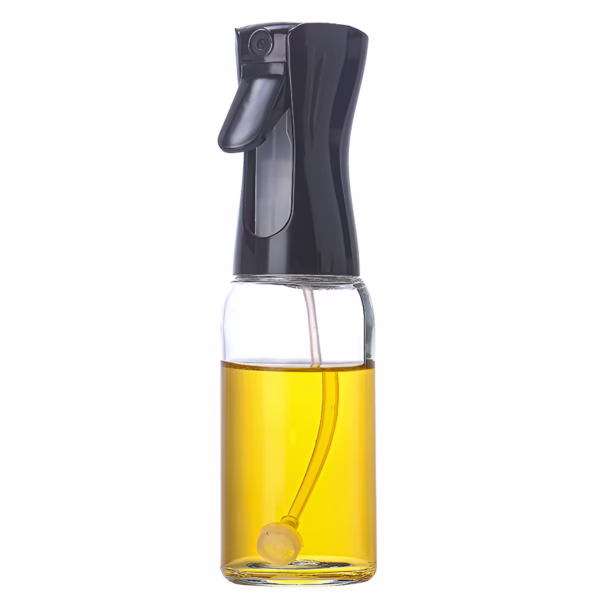 Pulverizator pentru Ulei, Otet sau Alte Lichide, Flippy, Reincarcabil, Multifunctionale, Capacitatea 200 ml, Material Plastic, Culoare Negru - imagine 6