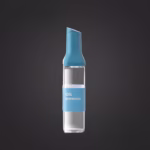 Dispenser pentru Ulei, Flippy, Deschidere si Inchidere Automata a Rezervorul, cu Inductie Gravitationala, 500 ml, 29.5x6x6 cm, Albastru - imagine 9