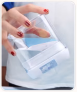 Set 6 Recipiente din Plastic, Flippy, pentru Alimente/Obiecte, Inchidere Ermetica, 2 x 0.5l, 2 x 0.8l, 2 x 1.2l, Capac Alb, Transparent - imagine 13