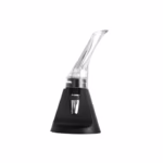 Aerator cu Turnator de Vin 2in1, Flippy, Decantare, Anti-Picurare, Fara Scurgere, 18x10x8cm, Negru - imagine 6
