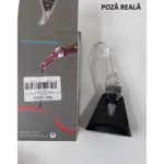 Aerator cu Turnator de Vin 2in1, Flippy, Decantare, Anti-Picurare, Fara Scurgere, 18x10x8cm, Negru - imagine 14