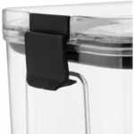 Set 4 Recipiente Depozitare Alimente,  Flippy, pentru Organizare Bucatarie, cu Inchidere Ermetica, Transparent, Plastic fara BPA, Compatibile cu Masina de Spalat Vase, Diferite Dimensiuni, 350 ml, 1300 ml, 2700 ml, 4600 ml - imagine 13