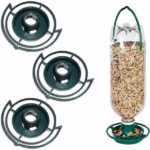 Suport Sticla pentru Hranit Pasari, Flippy, din Plastic, de Gradina, Fara Sticla, 12.5 x 3.8 x 2 cm, Verde - imagine 6