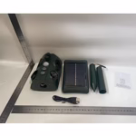 Aparat Solar LED cu Ultrasunete, Flippy, Repelent pentru Animale Mari si Mici, Lumina Rosie si Alba, Anti Rozatoare, Anti Insecte, Frecventa 13.5KHZ-45.5KHZ, Senzor PIR, 15.5 x 15.4 x 26.2 cm, Verde - imagine 2
