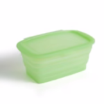 Caserola din Silicon, Flippy, Pliabila, 1L, 18.8 x 8 x 11.5 cm, Rezistenta Temperaturi Extreme, Verde - imagine 9