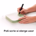 Caserola pentru sandwich Flippy, din silicon si polipropilena, portabil, usor de curatat, capac anti-scurgere, reutilizabil, 15.5 x 15.5 x 2.5 cm, verde - imagine 17