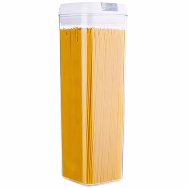 cutie-de-depozitare-alimente-flippy-cutie-de-depozitare-tip-container-pentru-bucatarie-cu-capac-inch-main-67f7722bf0ede Cutie de Depozitare Alimente, Flippy, Cutie de Depozitare tip Container pentru Bucatarie, cu Capac, Inchidere Ermetica, Cutie pentru Cereale, 30.5 x 10 x 10 cm, volum 1.9 L, Alb - imagine 1