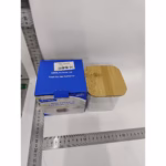 Cutie de Depozitare Alimente, Flippy, Cutie de tip Container, Cutie pentru Cereale, din Plastic, Capac din Bambuc, 10 x 10 x 8 cm, Volum 0.5 L, Transparenta - imagine 5