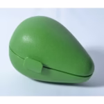 Cutie de depozitare si pastrare a alimentelor, Plastic, Flippy, Model Avocado, 8.4x8.4x12.3 cm, Verde - imagine 3