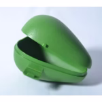 Cutie de depozitare si pastrare a alimentelor, Plastic, Flippy, Model Avocado, 8.4x8.4x12.3 cm, Verde - imagine 5