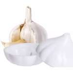 Cutie Alimentara, Flippy, Model Usturoi, din Plastic, 9 x 9 x 9 cm, 350 ml, Alb - imagine 4