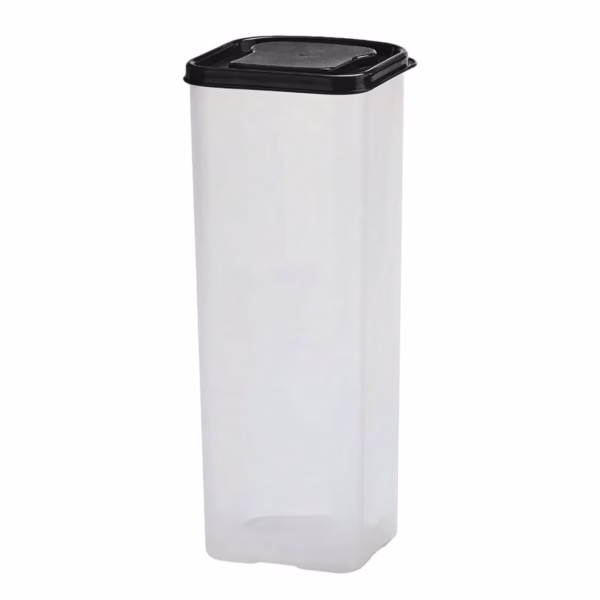 Cutie Depozitare Paine, Flippy, din Plastic, 34 x 13 cm, Pastreaza Prospetimea, Capac Negru - imagine 5