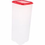 Cutie Depozitare Paine, Flippy, din Plastic, 34 x 13 cm, Pastreaza Prospetimea, Capac Rosu - imagine 6