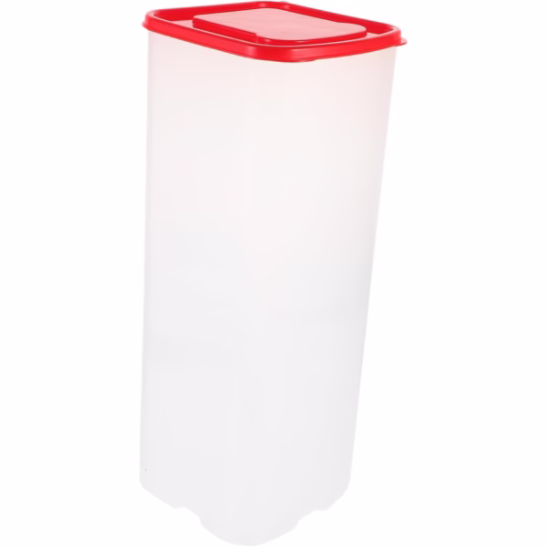 Cutie Depozitare Paine, Flippy, din Plastic, 34 x 13 cm, Pastreaza Prospetimea, Capac Rosu - imagine 6