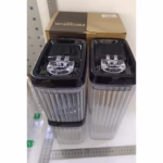 Set 3 Recipiente din Plastic, Flippy, pentru Alimente/Obiecte, Inchidere Ermetica, Textura Ondulata, 2 x 1.5l, 1 x 3.3 l, Transparent - imagine 7
