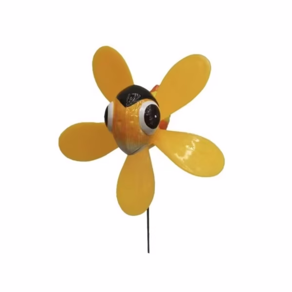 Set 4 Figurine, Decoratiuni de Gradina, Flippy, Tip Morisca de Vant, Model Insecte, 57 x 12 cm, Multicolor - imagine 5