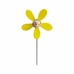 Set 4 Figurine, Decoratiuni de Gradina, Flippy, Tip Morisca de Vant, Model Insecte, 57 x 12 cm, Multicolor - imagine 7