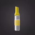 Dispenser pentru Ulei, Flippy, Deschidere si Inchidere Automata a Rezervorul, cu Inductie Gravitationala, 500 ml, 29.5x6x6 cm, Galben - imagine 3