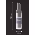 Dispenser pentru Ulei, Flippy, Deschidere si Inchidere Automata a Rezervorul, cu Inductie Gravitationala, 500 ml, 29.5x6x6 cm, Gri - imagine 11