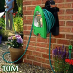 Furtun Portabil de Udare pentru Gradina, Flippy, pentru Gradina Uz Casnic, cu Duza de udare, 7 pozitii de Udare, Furtun 10 metri Lungime, Verde - imagine 3