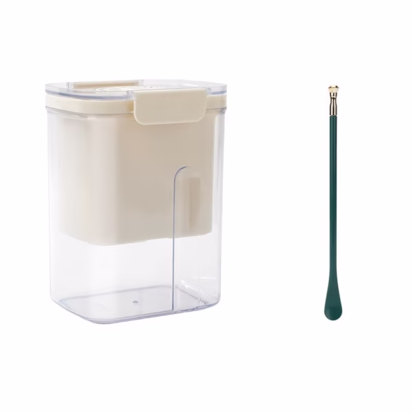 kit-presa-pentru-branza-flippy-filtru-de-iaurt-strecuratoare-de-iaurt-grecesc-filtru-de-lapte-18x9-7-main-6703b69100d40 Kit Presa Pentru Branza, Flippy, Filtru de Iaurt, Strecuratoare de Iaurt Grecesc, Filtru de lapte, 18x9.7x13 cm, Lingura Verde 20x1.6 cm, Alb - imagine 1