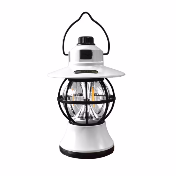 lampa-de-camping-retro-portabila-felinar-vintage-led-abs-acumulator-inclus-1200-mah-reincarcabila-3-main-641b617c8f0dc Lampă de Camping Retro Brico360, Felinar Vintage LED, Acumulator 1200mAh, Intensitate Reglabilă, 3 Moduri Lumină, Alb - imagine 1