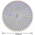 Lampa pentru cresterea plantelor de interior, Flippy, cap dublu, nu emana caldura, 290 leduri, 2 culori , prindere cu clips, 46x11.5x9.2 cm - imagine 3
