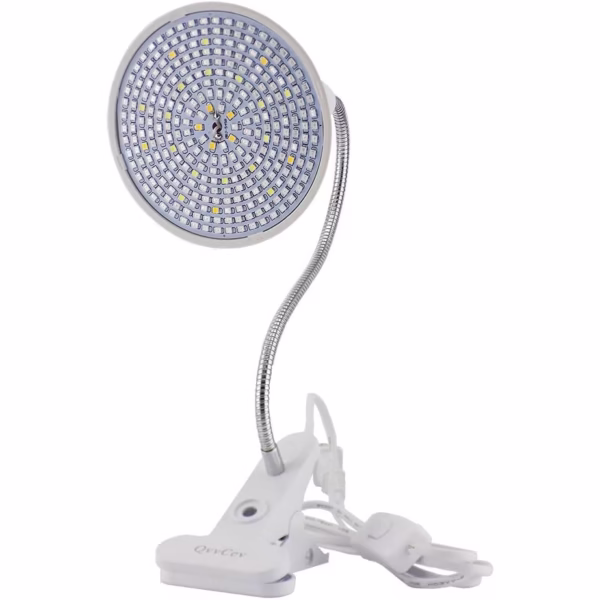 Lampa pentru cresterea plantelor de interior, Flippy, nu emana caldura, 290 leduri, 2 culori , prindere cu clips, 46x11.5x9.2 cm - imagine 3