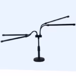 Lampa UV pentru cresterea plantelor, Flippy, conectare la retea, 20W, 4 capete, 72 LED-uri, ajustabila pana la 66.5 cm, Lumina Alb Mov  - imagine 3