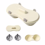 Recipient Dublu pentru Oua, Flippy, din Plastic Flippy, pentru Gatit la Microunde, 22 x 11.8 x 8 cm, Gri