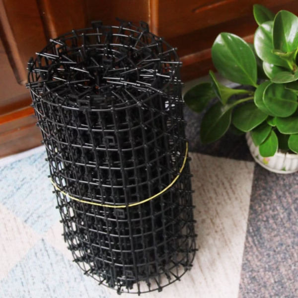 Plasa Protectoare pentru Gradina, Flippy, Plasa Contra Animalelor de Companie, Plasa cu Tepi Anti Animale, 200 x 30 cm, Negru - imagine 5