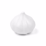 Cutie Alimentara, Flippy, Model Usturoi, din Plastic, 9 x 9 x 9 cm, 350 ml, Alb - imagine 5