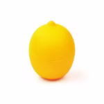 Cutie de depozitare si pastrare a alimentelor, Plastic, Flippy, Model Lamaie, 8x8x11 cm, Galbena
