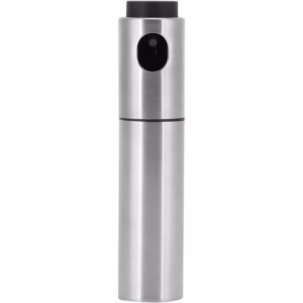 Pulverizator ulei Flippy, spray, material otel inoxidabil, manual, 100 ml, 17.7 x 4 cm, argintiu - imagine 11