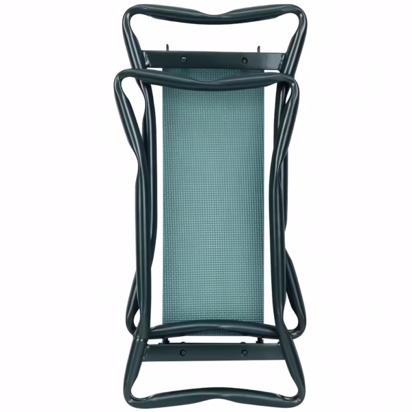 Scaun Multifunctional pentru Gradinarit, Flippy, Inaltime Reglabila, Geanta Laterala pentru unelte, 60 x 49 x 27 cm, Pliabil, Verde - imagine 7