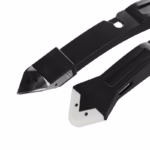 Set Racleta pentru Indepartare Adeziv, Racleta pentru Silicon si Lipici, 5 Capete din silicon, Dimensiune Inchisa 18.8 x 4 x 2.8 cm, Metal, Negru - imagine 9